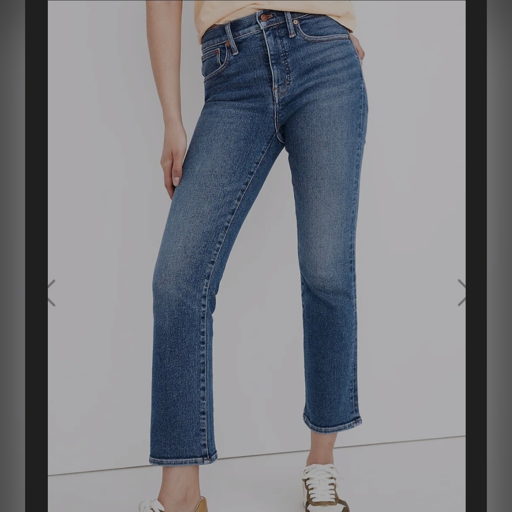Madewell cali demi boot jeans Size 27